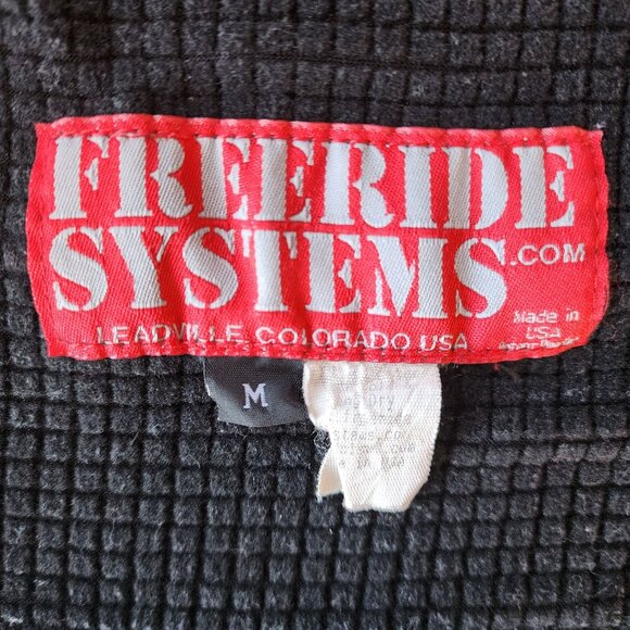 Freeride Systems Womens Medium RMU Rocky Mountain Underground Waffle Fleece - Picture 9 of 10
